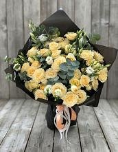 Букет цветов из:  Розы и Лизиантусы #REPLACE_PRED# Гаврилов-Посаде