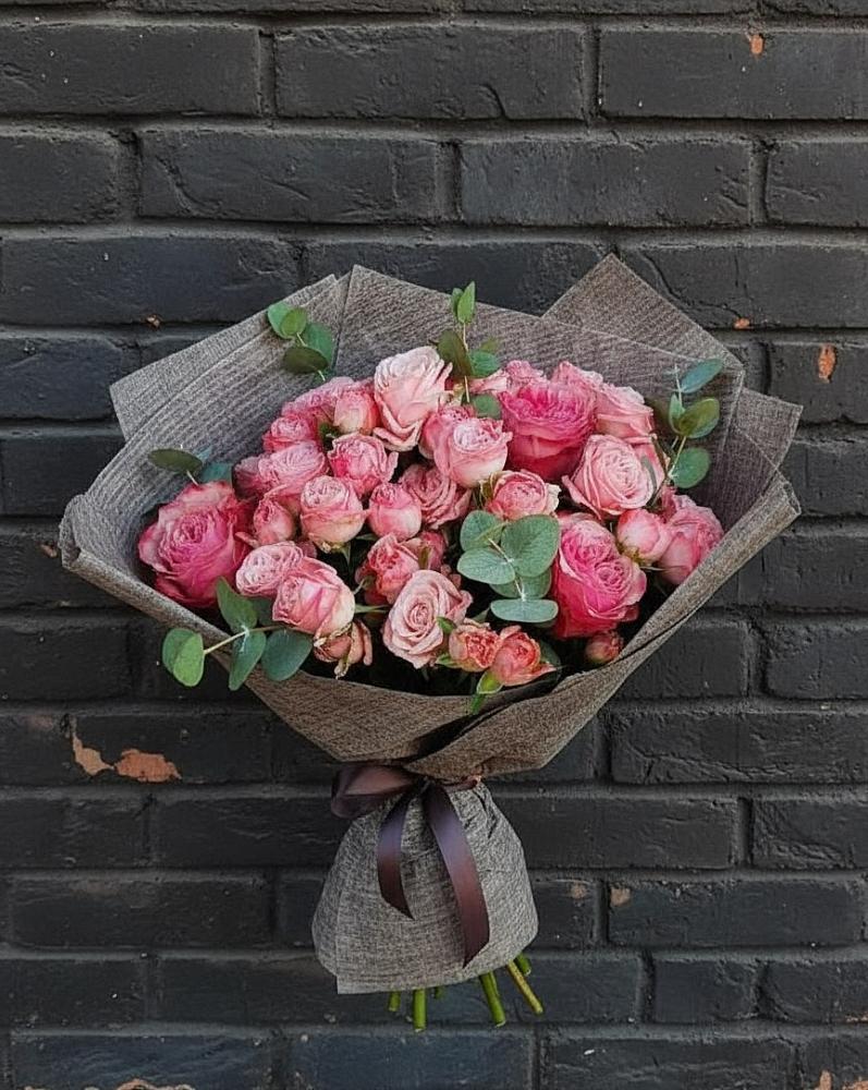 Букет розы в пальмах в Гаврилов-Посаде Букет цветов из: Розы в Гаврилов-Посаде