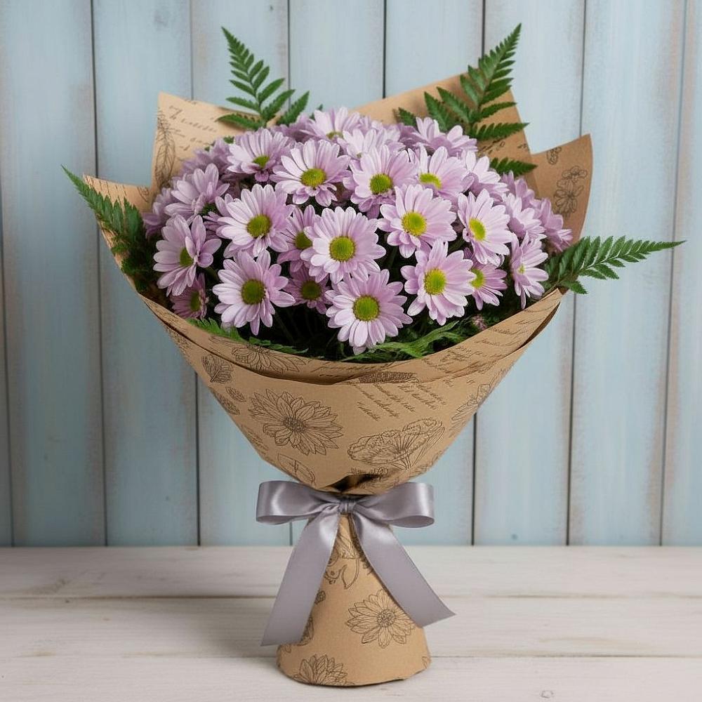 Букет цветов из: Хризантемы в Гаврилов-Посаде