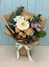 Букет цветов из:  Герберы и Хризантемы в Гаврилов-Посаде