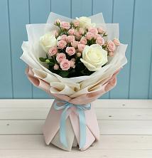 Букет цветов из:  Розы в Гаврилов-Посаде
