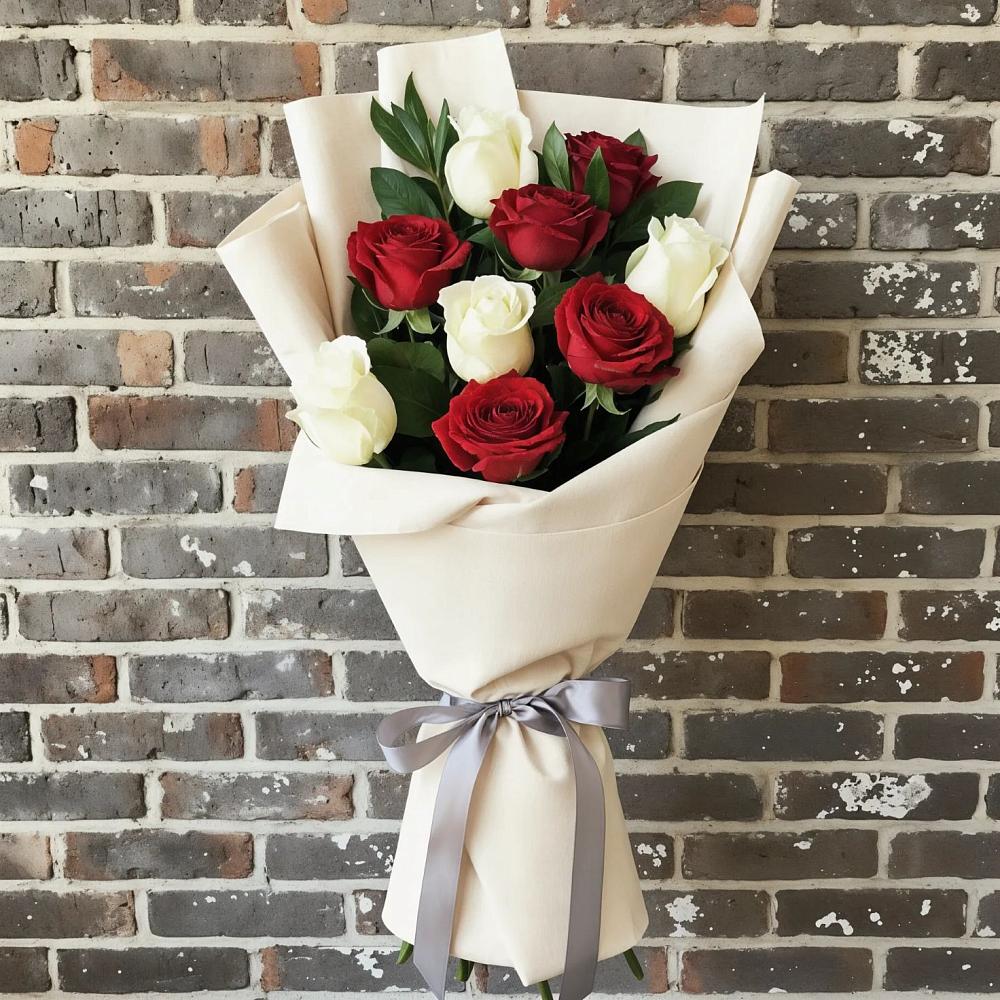 Букет цветов из: Розы в Гаврилов-Посаде