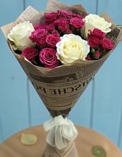 Букет цветов из:  Розы в Гаврилов-Посаде